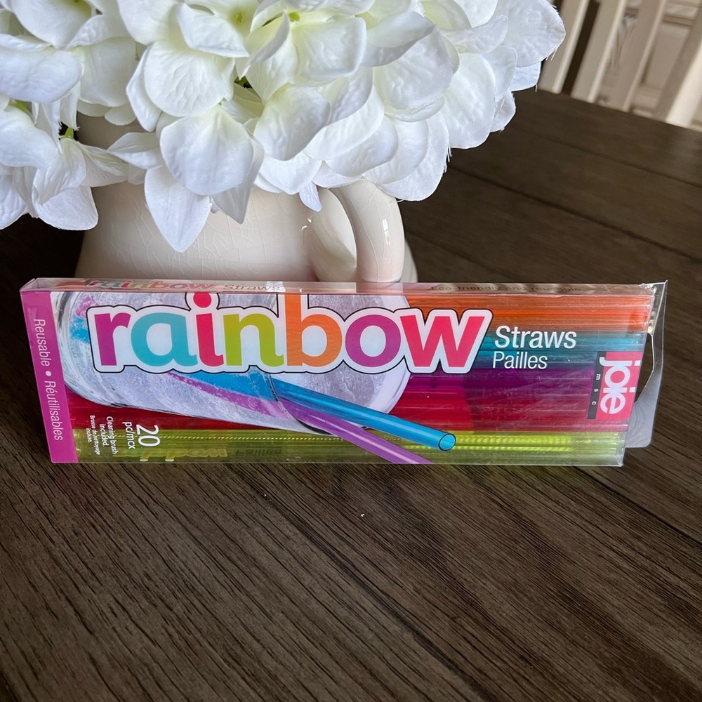 JOIE RAINBOW STRAWS